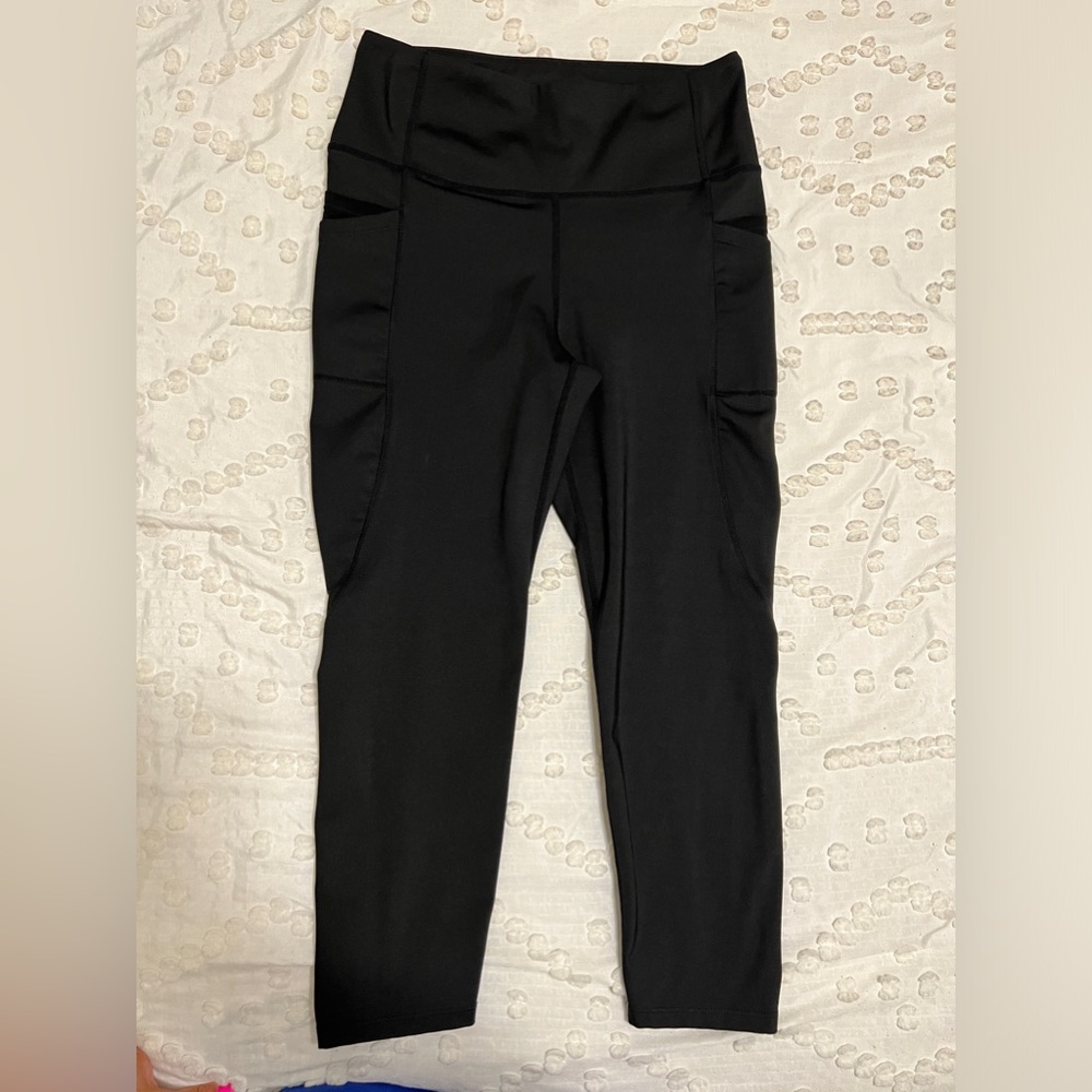Womens Nicole Miller Sport 3/4 Leggings